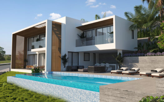 5 Bedroom Luxurious Villa For Sale in Tsada Hilltop Paphos